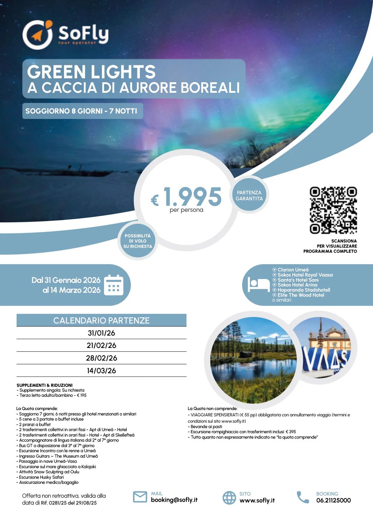 TOUR SVEZIA LIGHTS A CACCIA DI AURORE BOREALI