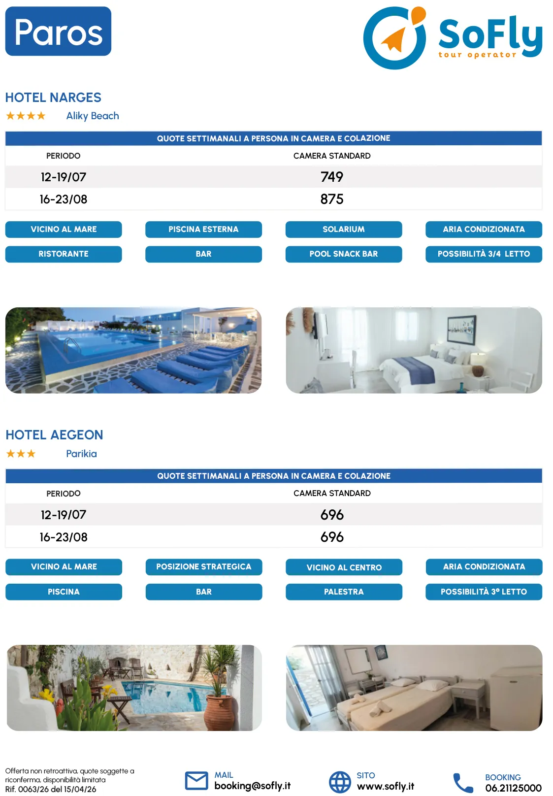 SPECIALE CICLADI PAROS