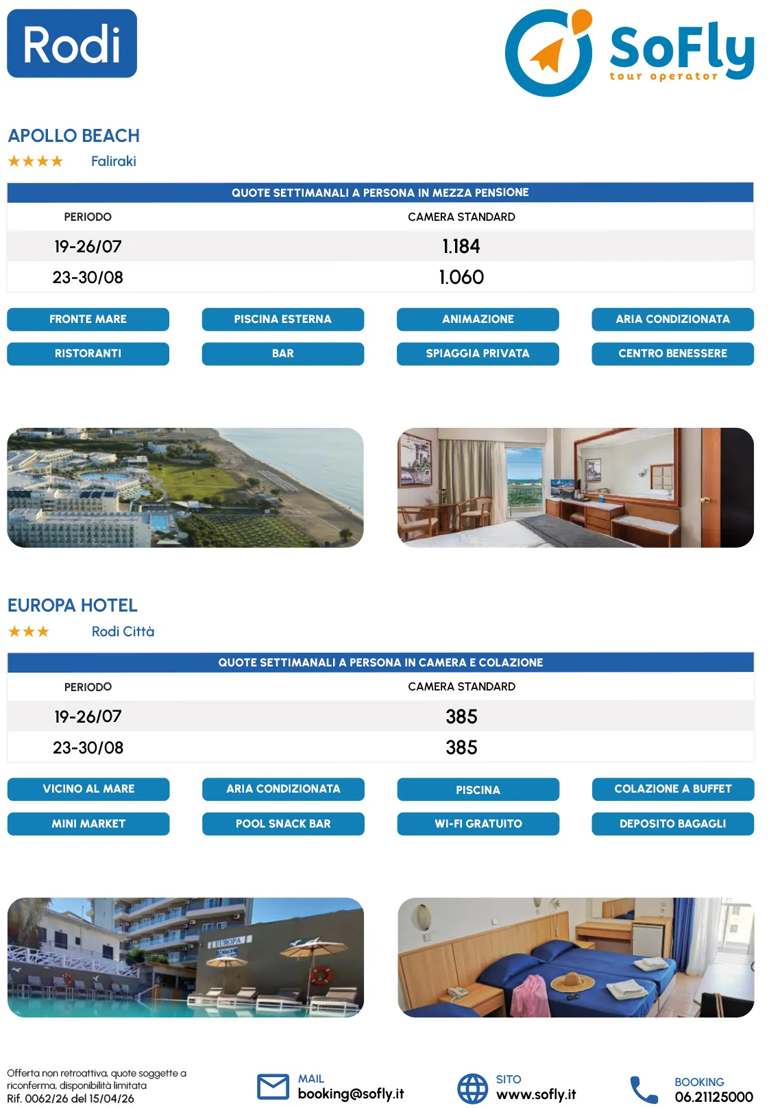 SPECIALE GRECIA RODI